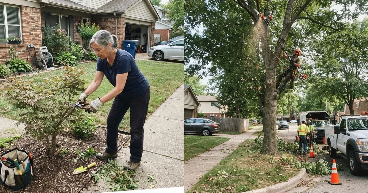 Tree trimming and pruning: when to DIY and when to call a pro