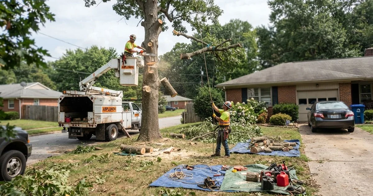 What to expect during a professional tree removal, step by step